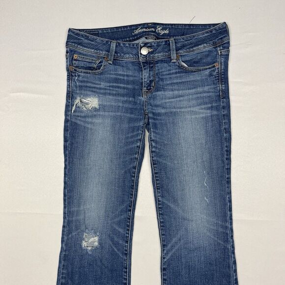 American Eagle Jeans Size 8 Slim Boot Cut - Picture 3 of 9